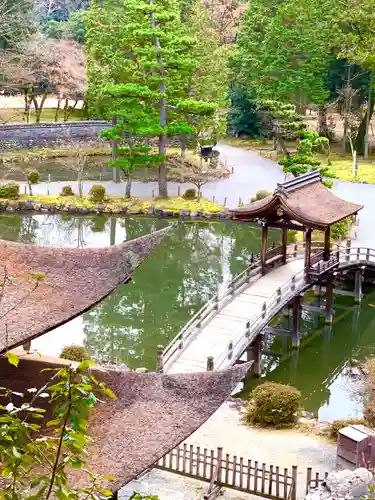 永保寺の庭園