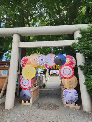 札幌諏訪神社の鳥居