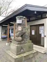 星置神社の狛犬