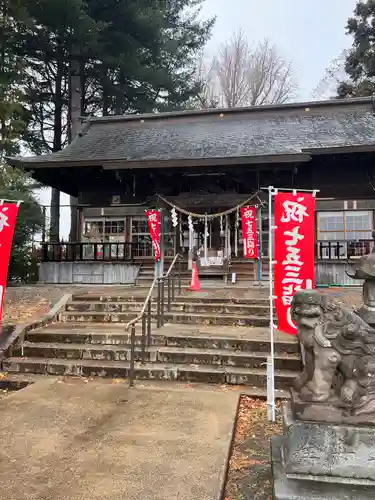 法霊山龗神社の本殿