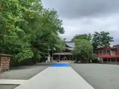 鈴鹿明神社の庭園