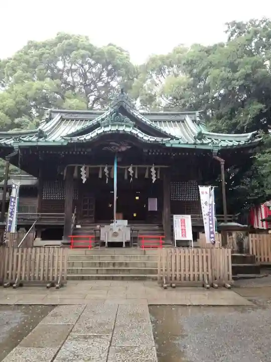 代々木八幡宮の本殿・本堂