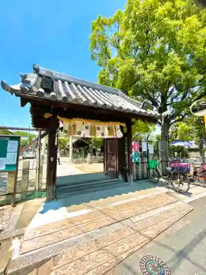 柴籬神社の山門・神門