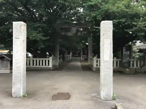 北星神社の鳥居