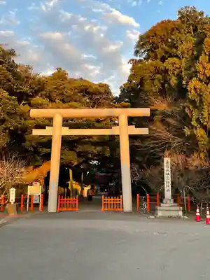 息栖神社の鳥居