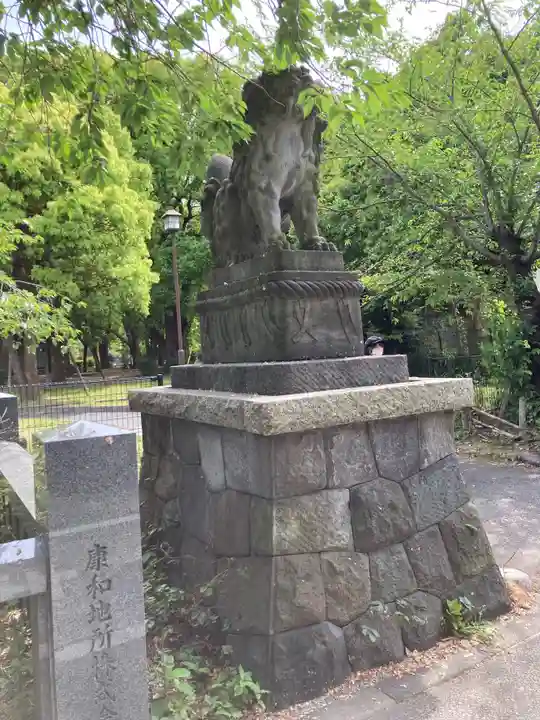 芝東照宮の狛犬
