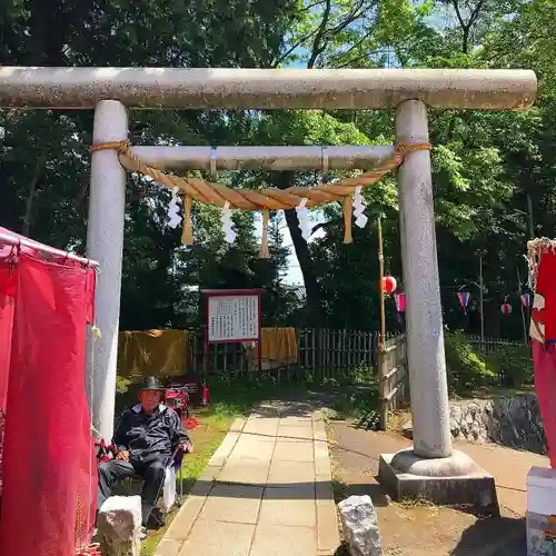 神峰神社の鳥居