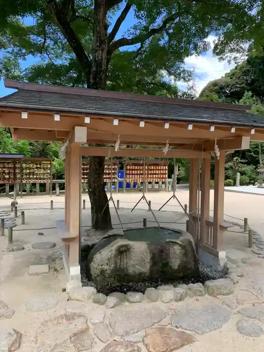 宝満宮竈門神社の手水舎
