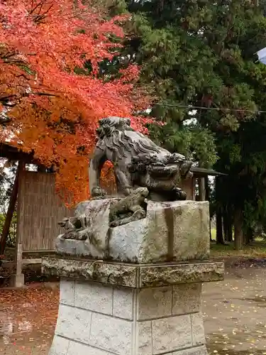 桜町二宮神社の狛犬