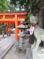 孫太郎稲荷神社(薬師寺境内社)の狛犬