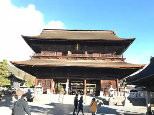 善光寺の山門・神門