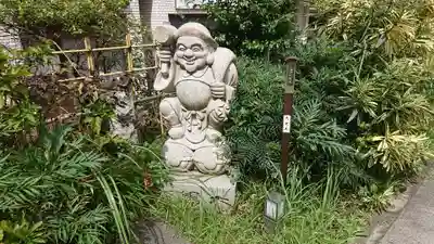 成子天神社の像