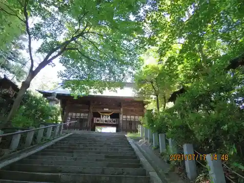 二本松神社の山門・神門