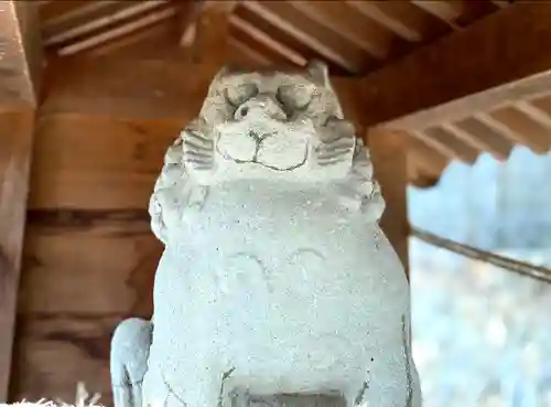 坂城神社の狛犬