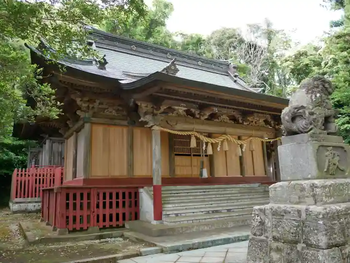 下立松原神社の本殿・本堂