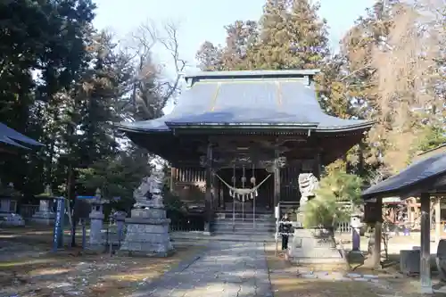 田村神社の本殿・本堂