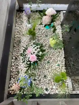 江南神社の手水舎