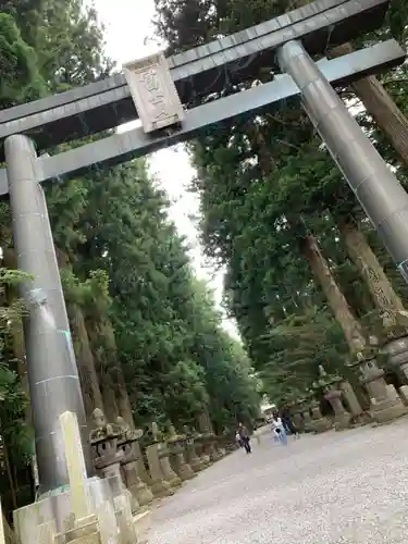 北口本宮冨士浅間神社の鳥居