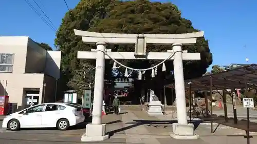 金ヶ作熊野神社の鳥居