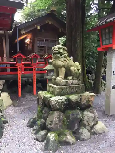 椿大神社の狛犬