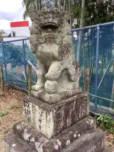 坂下神社の狛犬