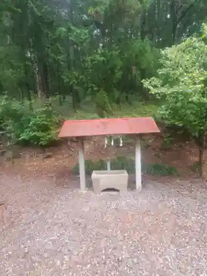 西浦神社の手水舎