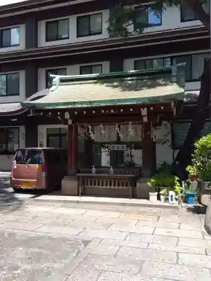 鐵砲洲稲荷神社の手水舎