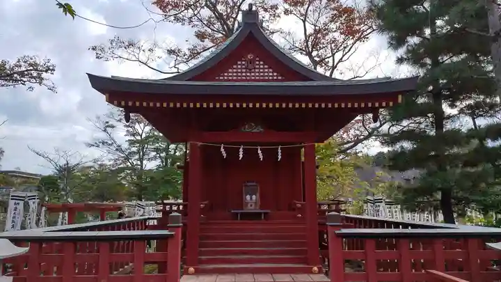 旗上弁財天社の本殿・本堂