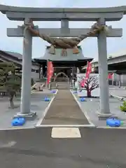 眞中神社の鳥居