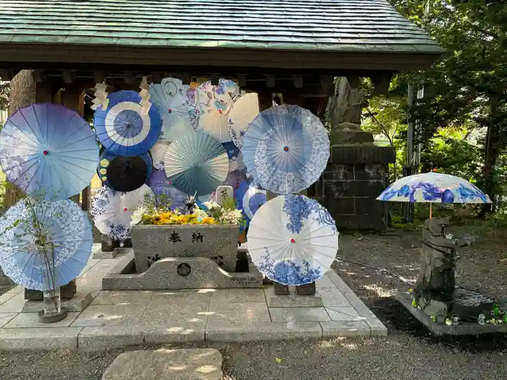 札幌諏訪神社の手水舎