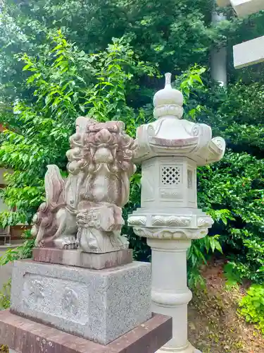 菅布禰神社の狛犬