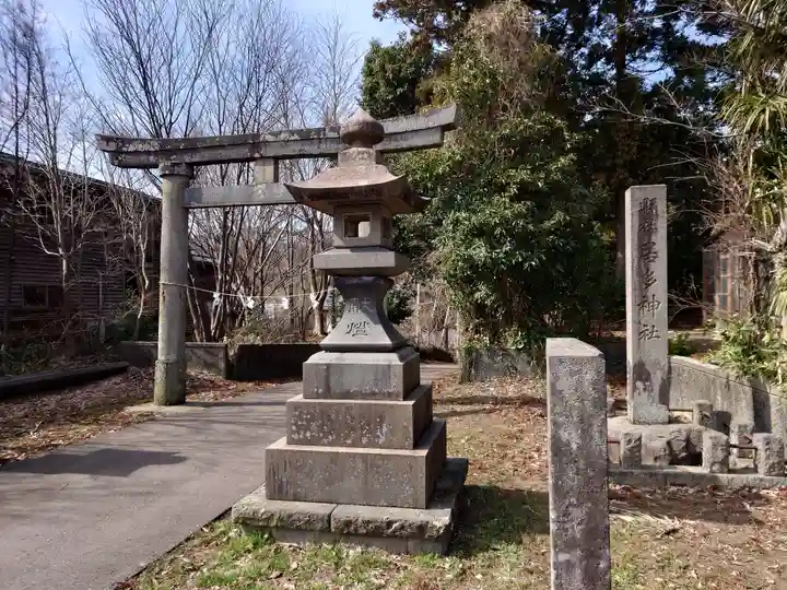 居多神社の鳥居