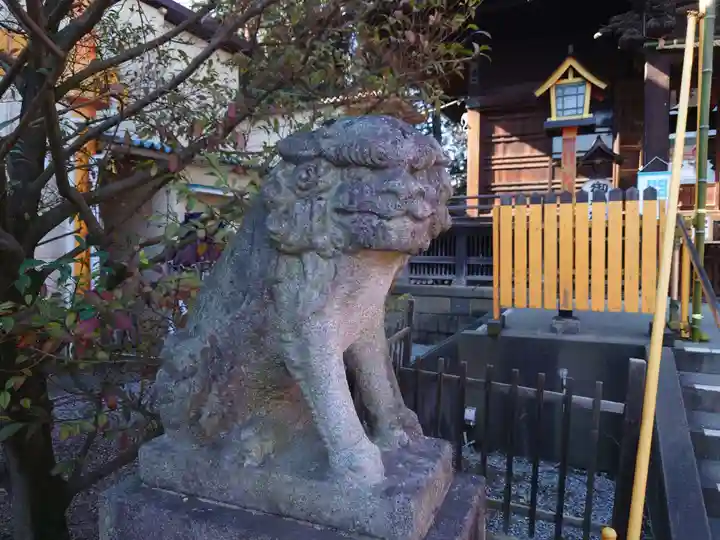 長良神社の狛犬