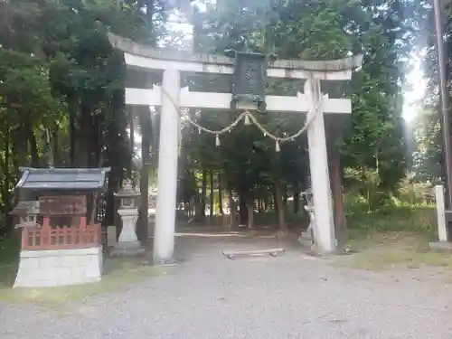 乎加神社の鳥居