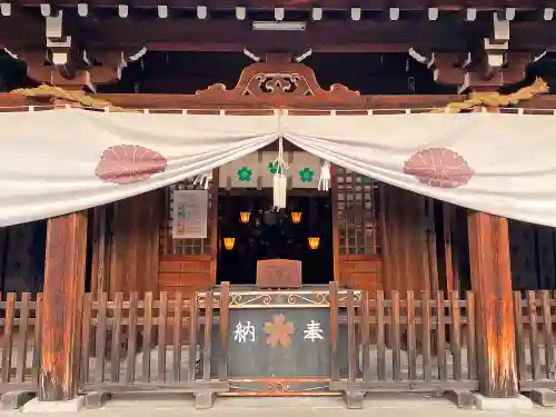 山梨縣護國神社の本殿・本堂