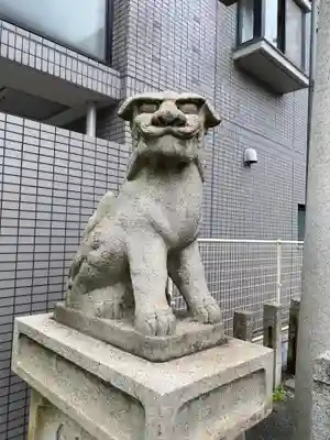 日置神社の狛犬