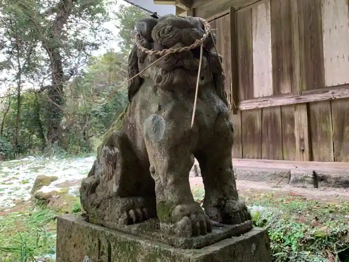 鶴ヶ峰八幡神社の狛犬