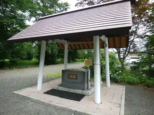 端野神社の手水