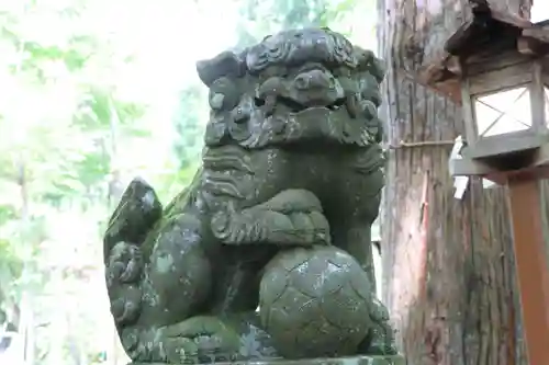 隠津島神社の狛犬