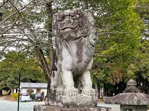 曽許乃御立神社の狛犬