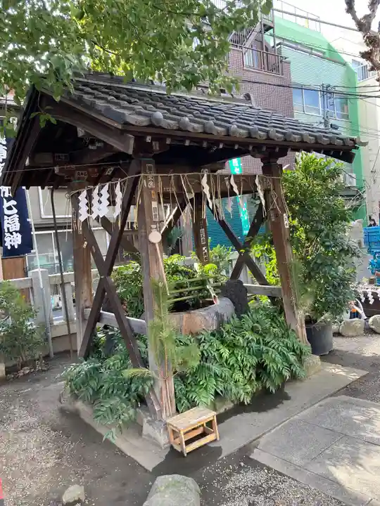 矢先稲荷神社の手水舎
