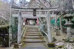 山科聖天 雙林院（双林院）　の鳥居