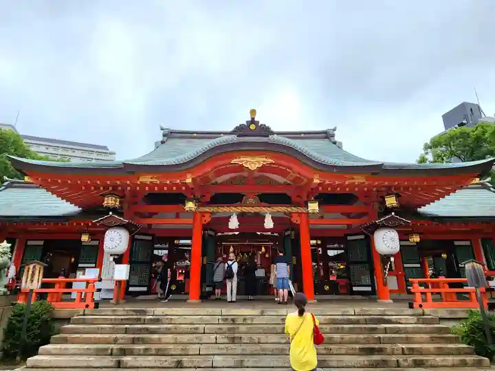 生田神社の本殿・本堂