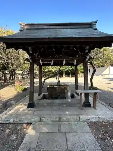 町田天満宮の手水