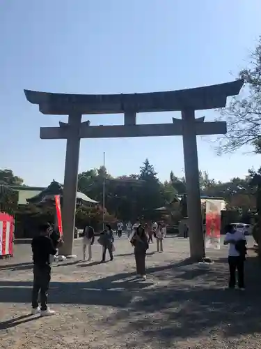 豊國神社の鳥居