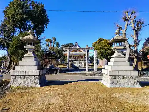 天神社（南治郎丸天神社）の鳥居