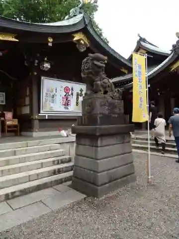 検見川神社の狛犬