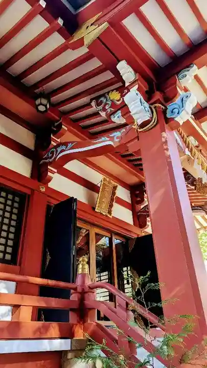 柏諏訪神社の本殿・本堂