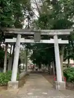 冨士淺間神社(富士吉田市向原)の鳥居