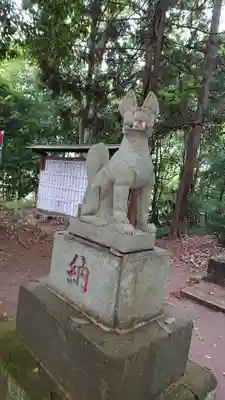 春日部稲荷神社の狛犬